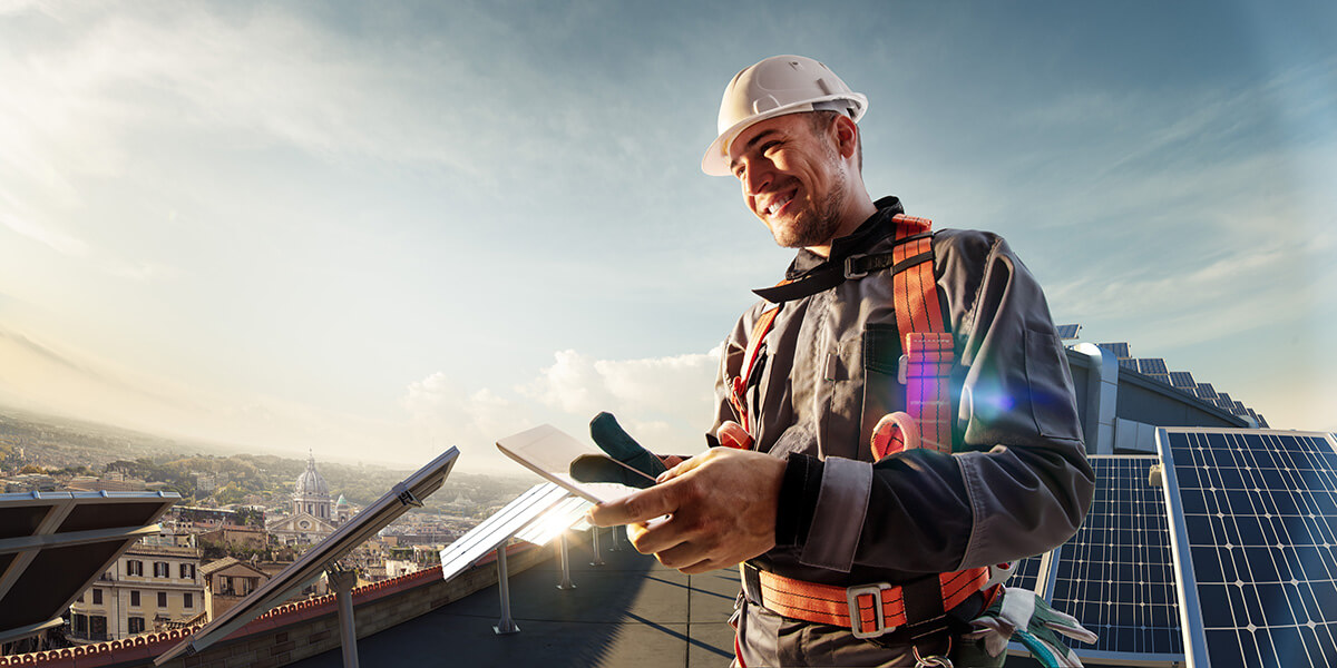 solar panel grid connection