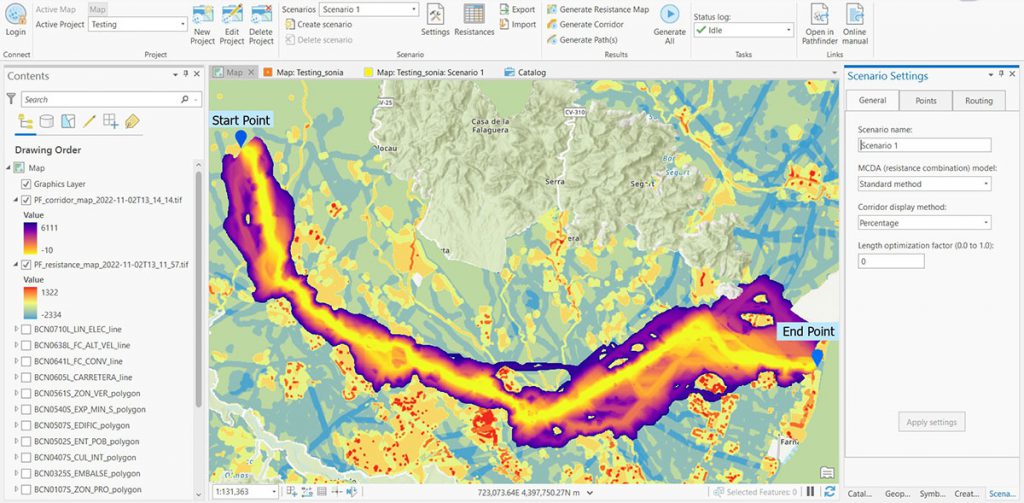 ArcGIS Pro add-in Pathfinder